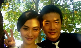 Trương Bá Chi tình tứ bên tài tử Hàn Quốc