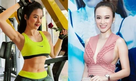 Giật mình trước thân hình Angela Phương Trinh hiện tại: Cơ bắp cuồn cuộn mất hết đường cong