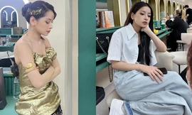 Chi Pu lộ ảnh hậu trường Đạp Gió 2023, khác hẳn những gì bạn thấy trên màn hình