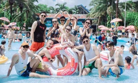 Mừng lễ sôi động cùng Công Viên Nước Đầm Sen