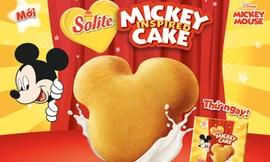 Solite và Disney ra mắt bộ sưu tập bánh bông lan phiên bản Mickey 