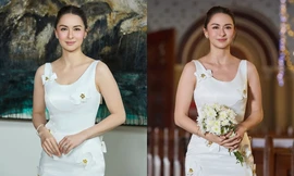 Bộ váy của NTK Việt giúp "Mỹ nhân đẹp nhất Philippines" tỏa sáng như nữ thần