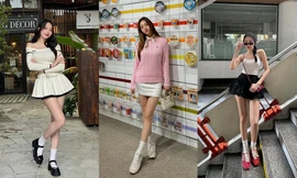 Soi style du Xuân của các Hoa hậu: Đều chọn váy siêu ngắn khoe chân dài miên man