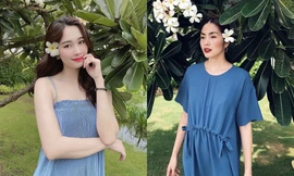 Tăng Thanh Hà và Hoa hậu Đặng Thu Thảo có gu thời trang đi biển giống nhau đến kỳ lạ