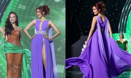 Lan Khuê chọn đầm màu tím trong Chung kết MIQV 2023: Lý do không như netizen suy đoán!