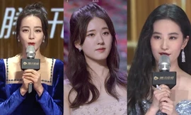 Soi nhan sắc thật của mỹ nhân C-Biz: Dương Mịch, Địch Lệ Nhiệt Ba chịu thua đàn em này