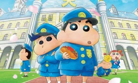 Cậu bé bút chì Shin tham gia "đại chiến" phim mùa lễ, đối đầu căng thẳng với AI