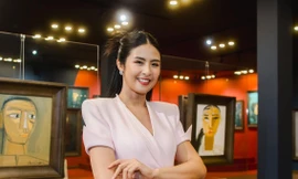 Ngọc Hân là 'nàng Hậu' Việt hiếm hoi quan tâm đến hội họa theo cách đặc biệt này