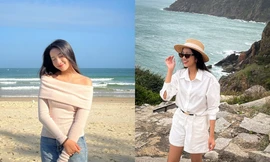 Theo chân Hoa hậu Trúc Linh khám phá những góc đẹp nhất ở xứ “hoa vàng cỏ xanh”