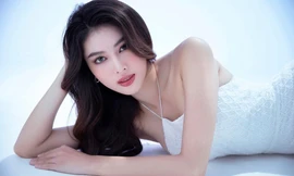 Không thể nhận ra cô gái vóc dáng đồng hồ cát ‘nuột nà’ này chính là Á hậu Ngọc Thảo