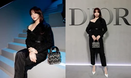 Hoa hậu Thùy Tiên ghi điểm nhờ món phụ kiện cực ý nghĩa trong show diễn Dior