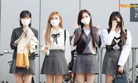 Diện đồ gây liên tưởng tới BLACKPINK nhưng aespa bị mất điểm vì sơ suất trong trang phục