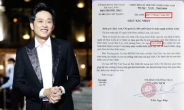 Chi tiết sai lệch khó hiểu trong văn bản xác nhận làm từ thiện của nghệ sĩ Hoài Linh