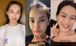 Soi mặt mộc các nàng hậu nhà Sen Vàng: Tiểu Vy, Đỗ Thị Hà, Thùy Tiên đã có đối thủ mới!