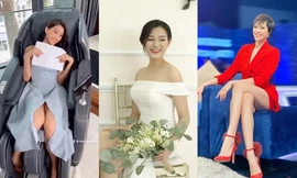 Nhìn dàn sao nữ bối rối vì váy ngắn hoặc xẻ cao mới thấy Hoa hậu Đỗ Thị Hà xử lý cực khéo