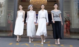 Giật mình trước độ chơi lớn của Nam Em tại 'Miss World Việt Nam': Ăn vận đậm chất quý tộc