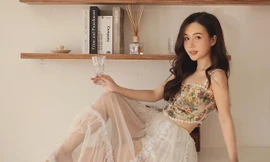 Nữ chính 'Phố trong làng' diện đồ gợi cảm thế nào mà gây liên tưởng tới Ngọc Trinh? 