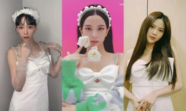 Jisoo chứng tỏ gu phối đồ đẳng cấp khi đụng hàng váy trắng tiểu thư với Taeyeon, Hyojung