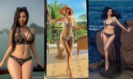Mỹ nhân phim VTV 'đại chiến' bikini 'nóng bỏng': Nàng nào cũng có vóc dáng vạn người mê