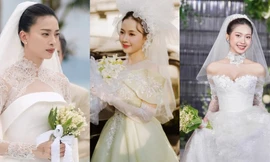 Cùng chọn hoa linh lan, hoa cưới của Midu có gì khác với các cô dâu đình đám?