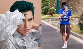 Lan truyền loạt ảnh nghi vấn Ngô Diệc Phàm sau bê bối: Đi tập thể dục, vẫy tay chào fan?