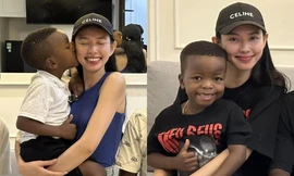 Cậu nhóc tinh nghịch Lôi Con buồn cỡ nào khi phải tạm biệt Hoa hậu Thùy Tiên?