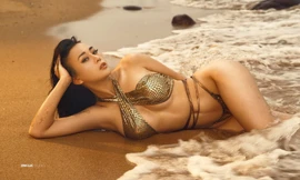 Bỏng mắt trước loạt ảnh bikini khoe thân hình vạn người mê của Phương Oanh 'Hương vị tình thân'