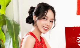 Hoa hậu Thanh Thủy tinh tế đáp trả tin đồn tình cảm bằng đúng 6 từ