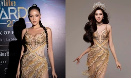 Ngọc Châu liên tiếp mặc đụng hàng từ Đỗ Thị Hà đến Bảo Ngọc, sắc vóc ra sao?