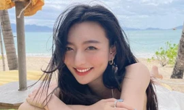 Trước khi rút khỏi Miss World Vietnam, “bản sao Lương Thùy Linh” từng gặp khó khăn khi thi Hoa hậu