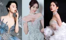 Trước Cổ Lực Na Trát, những sao Hoa ngữ nào thăng hạng nhờ váy áo của NTK Việt?