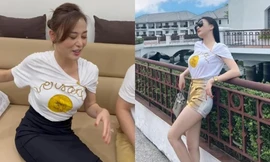 Trổ tài sáng tạo với đồ hiệu nhưng Phương Oanh lại nhận về kết quả không như ý