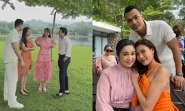 "Trạm Cứu Hộ Trái Tim" lộ ảnh hậu trường: Đoạn kết giống nhiều phim VTV khác?