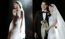 V-Biz xuất hiện cô dâu đẹp "vạn người mê", váy cưới đơn giản mà cực tinh tế