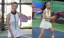 Giữa ồn ào chuyện tập pickleball, Huyền Lizzie nghĩ ra cách né thị phi cực khéo