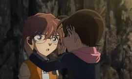 Mối quan hệ của Conan và Haibara là như thế nào trong phim "Tàu Ngầm Sắt Màu Đen"?