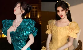 Lý do nào khiến “mỹ nữ 4000 năm” Cúc Tịnh Y đam mê diện váy tay bồng dù không hợp dáng?