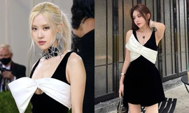 Váy của Rosé tại Met Gala vẫn gây ồn ào: Đụng hàng Dương Mịch, "cháy hàng" trên Taobao
