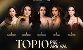 Thứ hạng bảng bình chọn Miss Grand International 2024 lại thay đổi chóng mặt