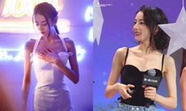 Bờ vai tố cáo Địch Lệ Nhiệt Ba đang gầy tới mức báo động khiến fan lo lắng