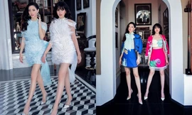 'Ngất ngây' trước những màn so tài của hai Hoa hậu sở hữu 'cực phẩm độc nhất V-biz'