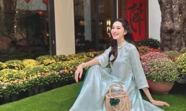 Hoa hậu Đặng Thu Thảo khoe ảnh đón Tết, bối cảnh có gì thay đổi so với 3 năm qua?