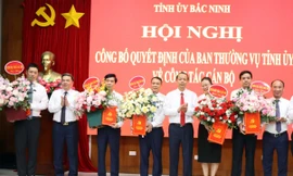 Điều động, bổ nhiệm nhiều vị trí cán bộ chủ chốt ở 6 tỉnh