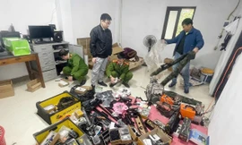 Tang vật vụ việc.