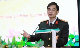 Đại tá Đỗ Đức Trịnh phụ trách điều hành Công an tỉnh Bắc Giang.