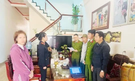 Cơ quan Công an thực hiện thủ tục đối với bị can.