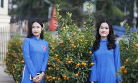 Chương trình thu hút nhiều bạn đoàn viên tham gia. Ảnh: Nguyễn Thắng.