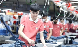 Tỉnh Bắc Ninh (mới) hướng đến hướng tới 200 tỷ USD xuất nhập khẩu vào năm 2030. Ảnh: Nguyễn Thắng