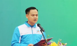 Anh Bùi Văn Hoàng phụ trách điều hành Tỉnh Đoàn Bắc Giang.