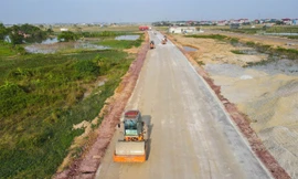 Dự án đường Vành đai 4 qua địa phận tỉnh Bắc Ninh.